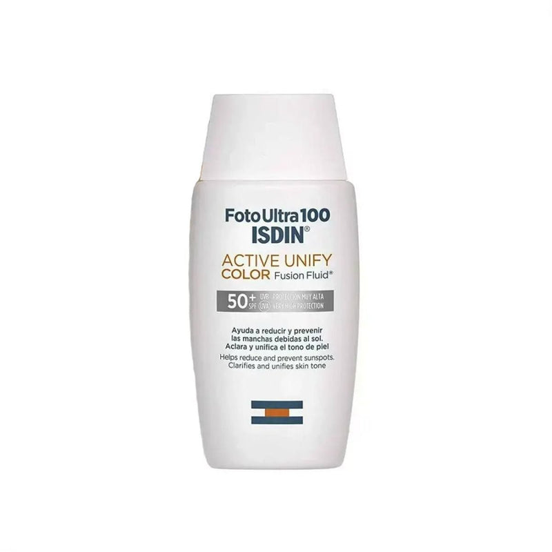 ISDIN FotoUltra 100 Active Unify Fusion Fluid Color SPF 50+ Tinted Sunscreen 50 ml