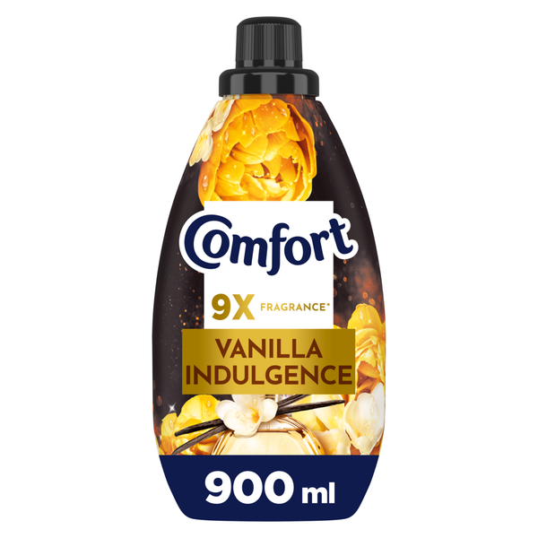 Comfort Concentrate Fabric Softener Liquid Vanilla Indulgence 900ml
