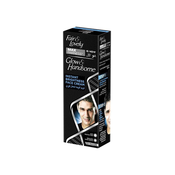 Glow & Handsome Instant Brightness Face Cream Moisturizing Radiance Care 50 g