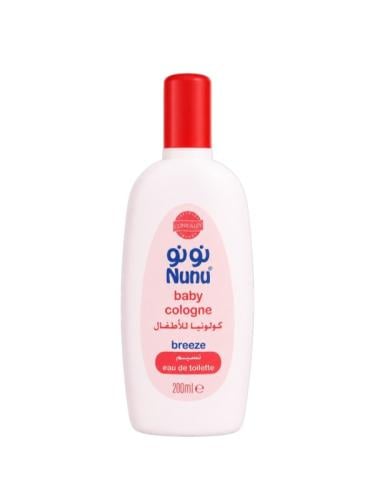 Nunu Kids' Cologne Breeze Body Spray, Light Fresh Scent, 200 ml