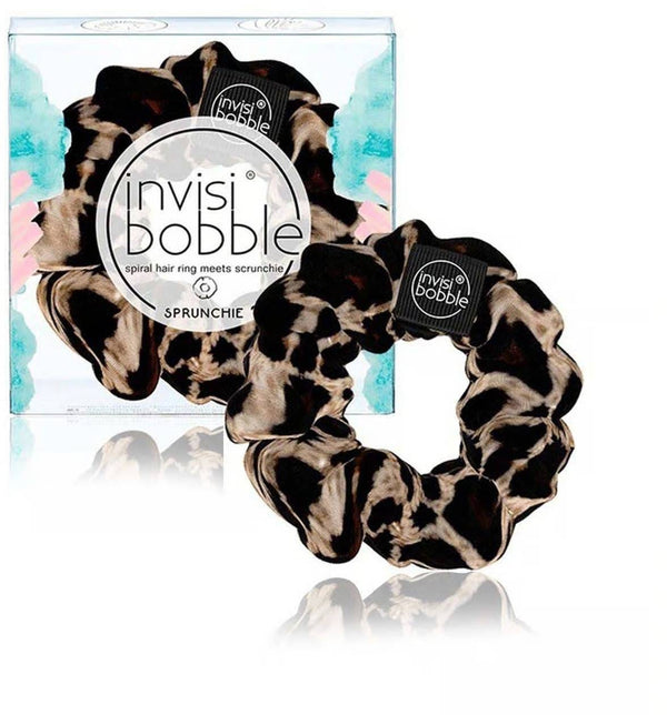 Invisibobble Sprunchie Purrfection Brown Waterproof Hair Scrunchie