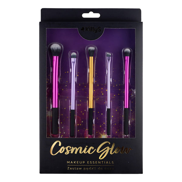 KillyS Eyeshadow Makeup Brush Set Synthetic Bristles 5 Pieces