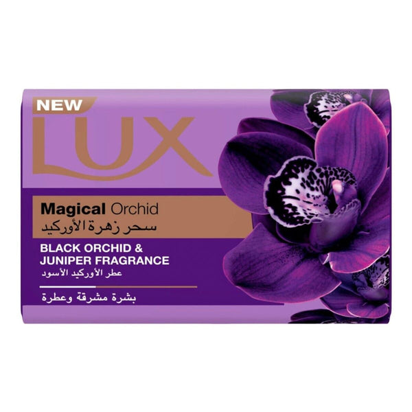 Lux Magic Beauty Soap Bar Black Orchid and Juniper Fragrance 48 Bars x 170 g
