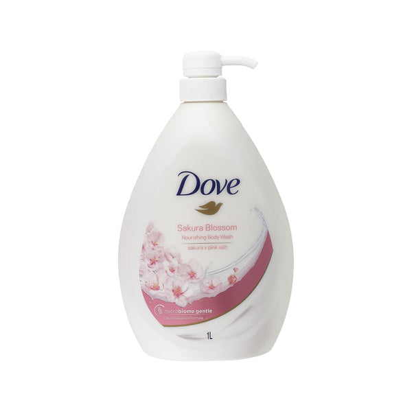 Dove Go Fresh Sakura & Pink Salt Body Wash Refreshing Shower Cleanser 1000 ml