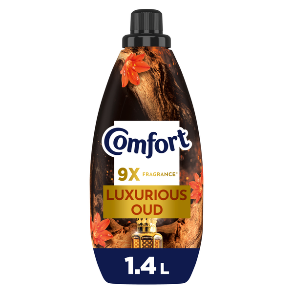 Comfort Concentrate Fabric Softener Liquid Luxurious Oud Fragrance 1.4L