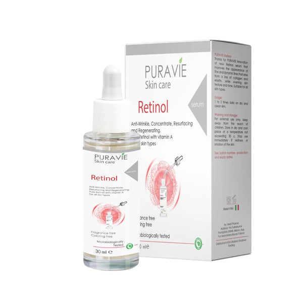Puravie Retinol Serum Lightweight Facial Serum 30 Ml