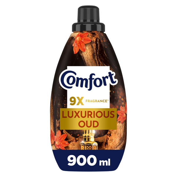Comfort Concentrated Fabric Softener Liquid Luxurious Oud 900ml
