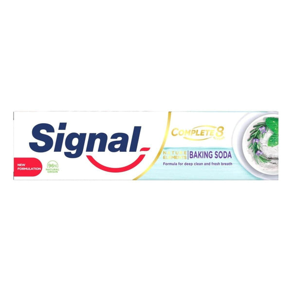 Signal Complete 8 Baking Soda Toothpaste Deep Clean Fresh Breath 75ml