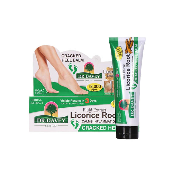 Dr. Davey Licorice Heel Balm Moisturizing Soothing Care 100 g