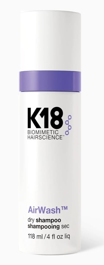 K18 AirWash Dry Shampoo Aerosol Spray