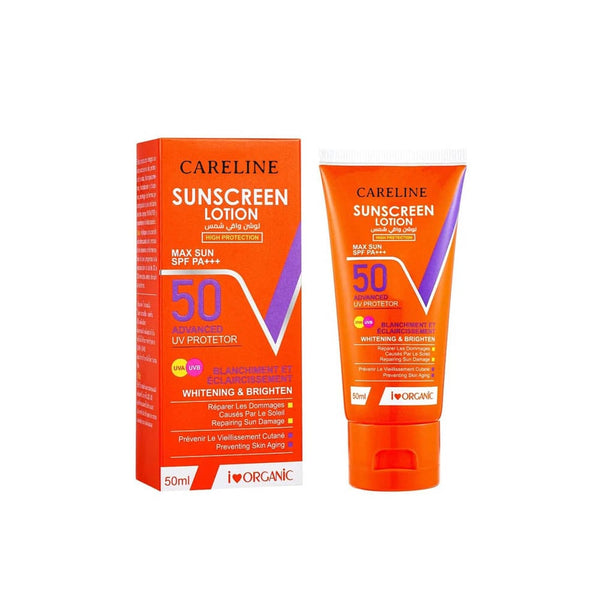 Careline Max Sun Advanced Sunscreen Lotion SPF 50 PA+++ Broad Spectrum 50 ml