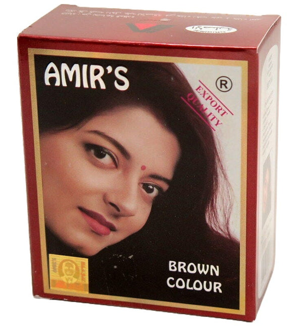 Eagles Amir's Brown Henna Hair Colour Powder, Ammonia-Free