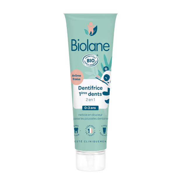 Biolane Organic First Teeth Toothpaste 50ml