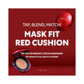 TIRTIR Mask Fit Red Mini Cushion Foundation Cream Finish Niacinamide SPF 40 Shade 33N Macchiato 4.5g