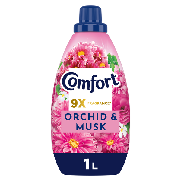 Comfort Concentrate Fabric Softener Liquid Orchid & Musk 1L