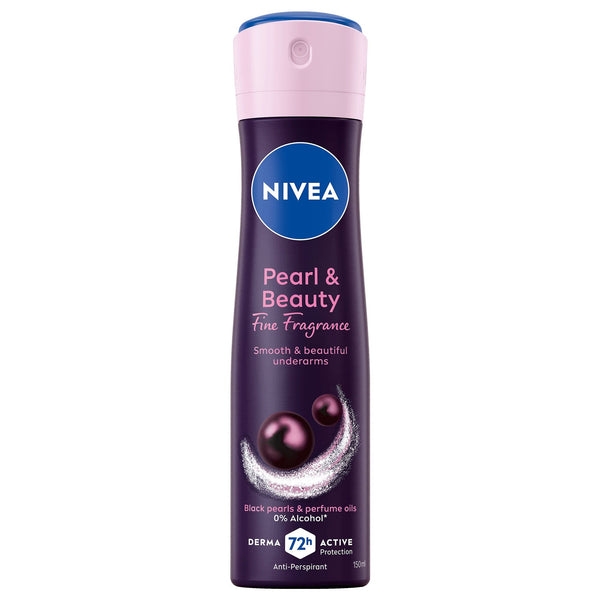 NIVEA Pearl & Beauty Deodorant Spray Floral Fragrance Pearl Extract 150ml