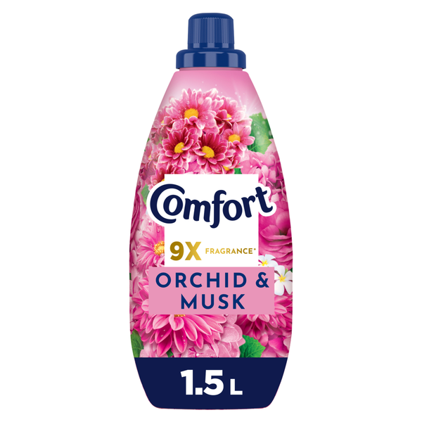 Comfort Concentrate Fabric Softener Liquid Orchid & Musk 1.5 L