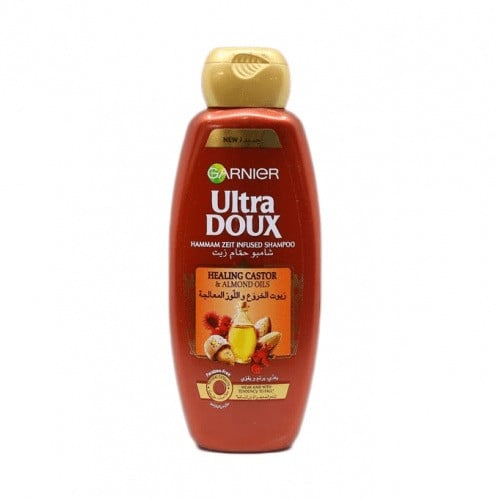 Garnier Ultra Doux Castor & Almond Oil Shampoo Nourishing Formula 400ml