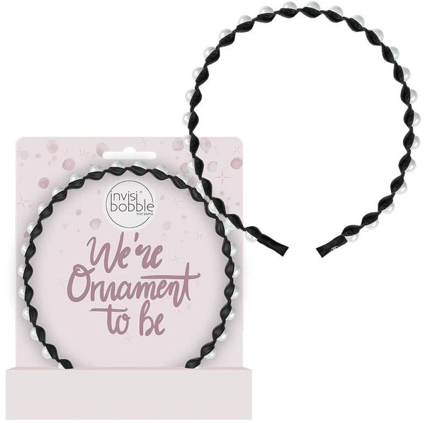 Invisibobble HairHalo Sparks Flying We're Ornament To Be Adjustable Black Headband