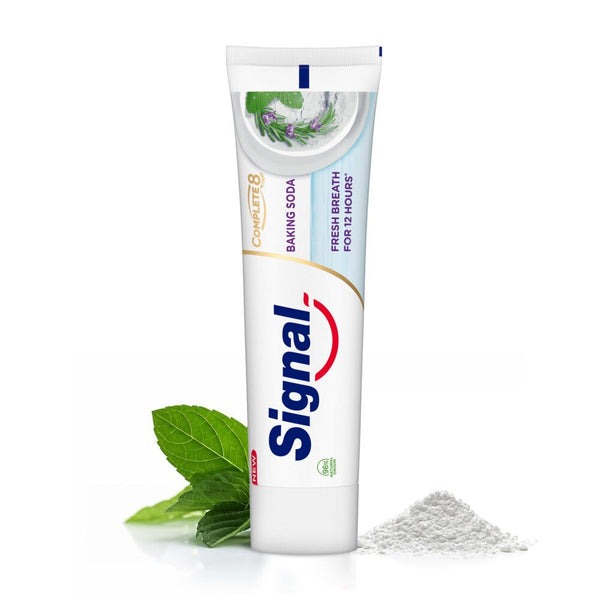 Signal Complete Nature Elements Baking Soda Toothpaste Rosemary Mint