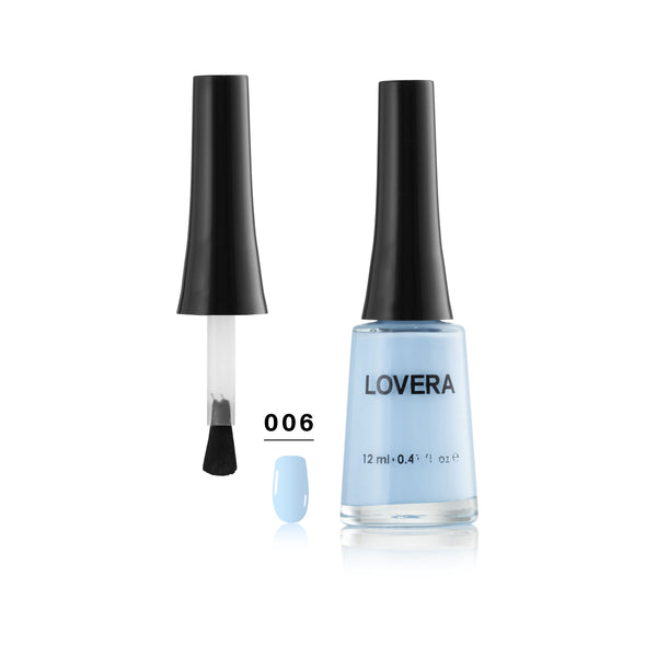 Lovera Nail Polish #6 Shiny Finish Quick-Drying Long-Lasting Color