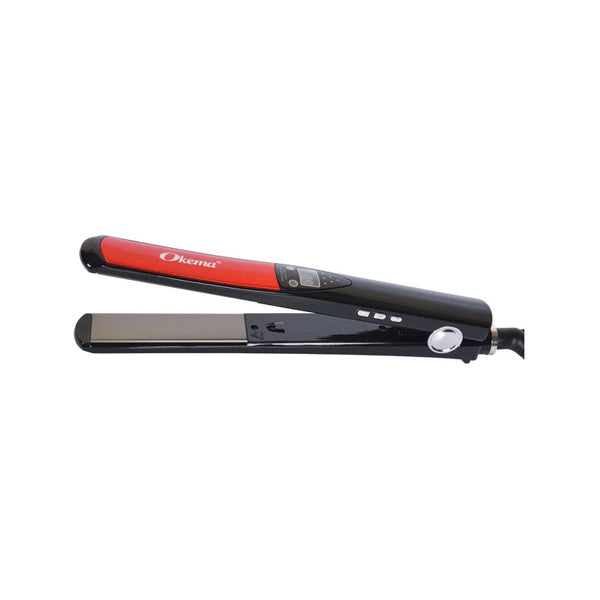 OKEMA Ceramic Hair Straightener OK-2038 Digital Temperature Control 480F 220-240V