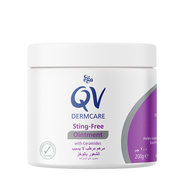 Ego QV Dermcare Sting-Free Ointment with Ceramides, Fragrance-Free, 200 g
