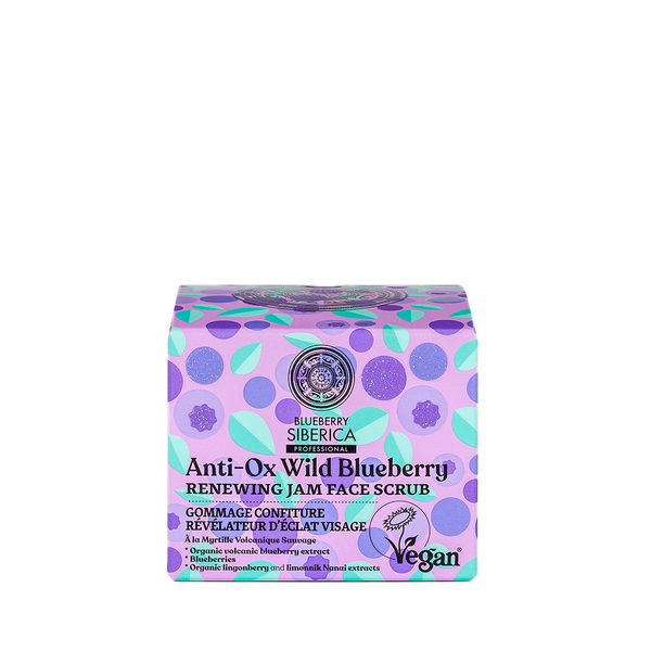 Natura Siberica Anti-Ox Berry Renewing Jam Face Scrub Exfoliating Formula 50 ml