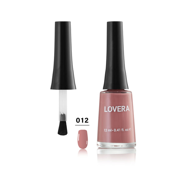 Lovera Nail Polish #12, Shiny Finish, Quick-Drying Long-Lasting Formula