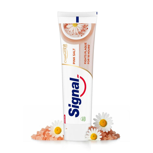 Signal Complete 8 Nature Elements Toothpaste Pink Salt & Chamomile 75ml