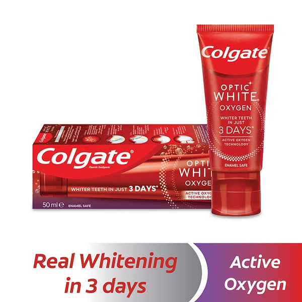 Colgate Optic White Oxygen Brightening Toothpaste Active Oxygen 50 ml