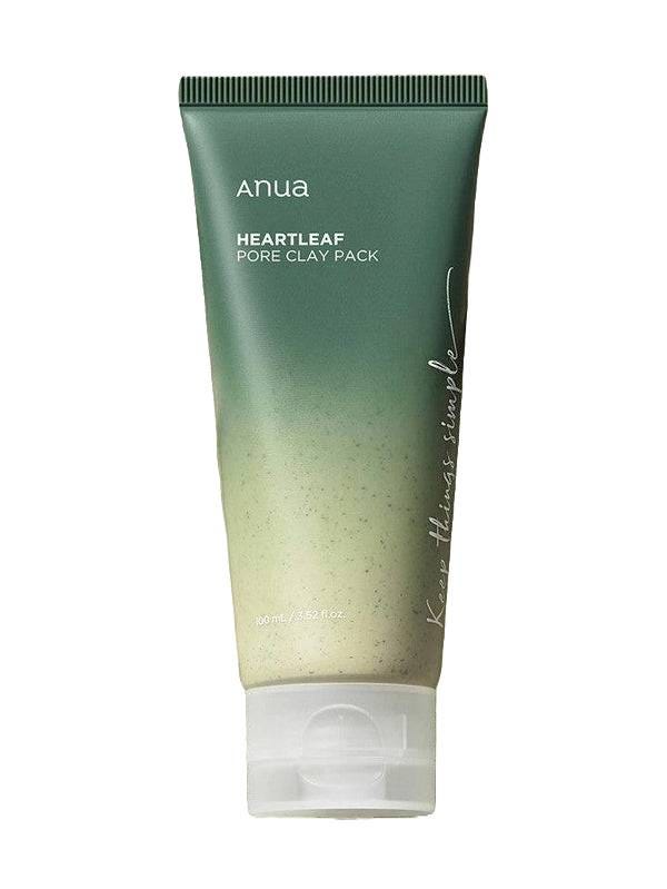 Anua Heartleaf Pore Clay Mask with Kaolin & Bentonite, Eucalyptus Scent, 100ml