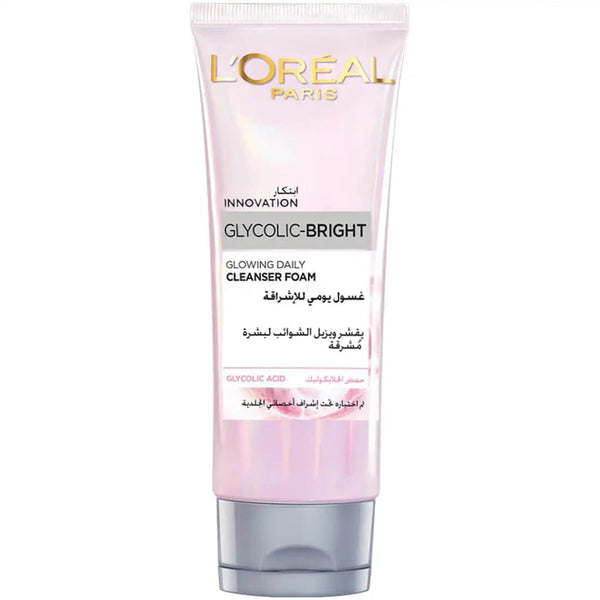 L'Oreal Paris Glycolic Bright Wash Foaming Cleanser Glycolic Acid 100ml