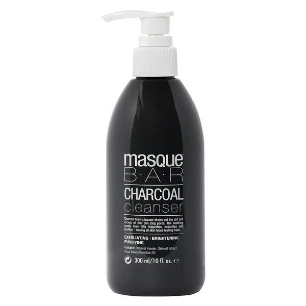 Masque Bar Charcoal Cleanser Deep Cleansing Face Wash Activated Charcoal 300ml