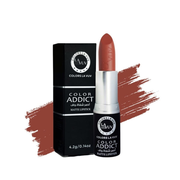 Lavov Matte Creamy Rouge Lipstick Matte Finish High-Pigment Shade 114