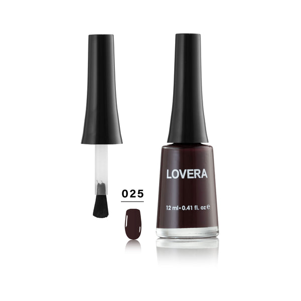 Lovera Nail Polish #25 Shiny Finish Quick-Drying Long-Lasting Formula