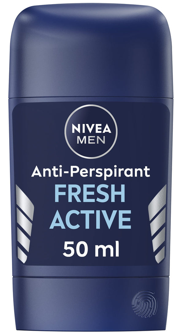 NIVEA MEN Fresh Active Antiperspirant Stick Fresh Scent Ocean Extracts 50ml