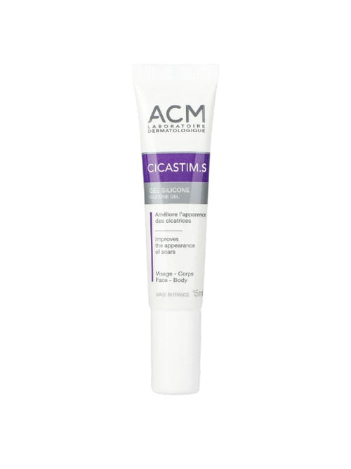 ACM Cicastim S Silicone Gel for Scar Appearance, Quick-Drying Non-Greasy Formula