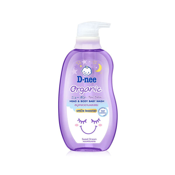 D-Nee Organic Baby Head & Body Wash Sweet Dream Lavender 380ml