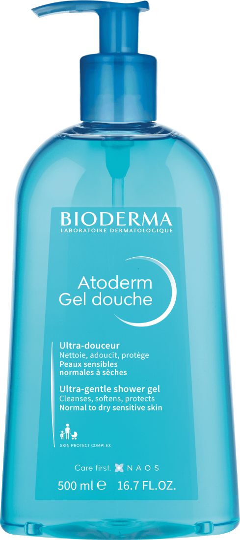 Bioderma Atoderm Gel Douche Gentle Cleansing Shower Gel for Dry Skin 500 ml