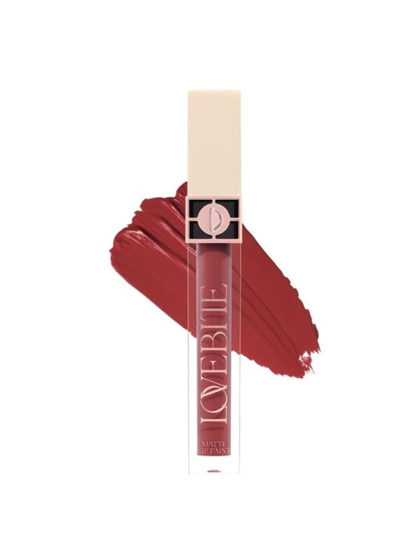 Character Love Bite Liquid Lipstick Matte Finish Rich Color CLV001 5.5g