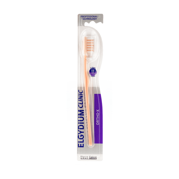 Elgydium Clinic Orthodontics X Toothbrush Medium Tynex Bristles