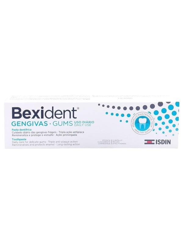 ISDIN Bexident Toothpaste for Sensitive Gums, Daily Care, 75 ml