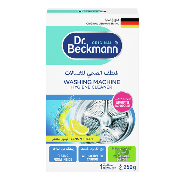 Dr. Beckmann Washing Machine Hygiene Cleaner Powder Lemon Fresh 250g