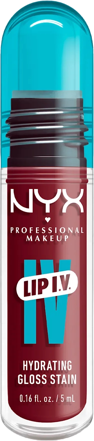 NYX Professional Makeup Lip IV Hydrating Gloss Stain Blush Rush 09