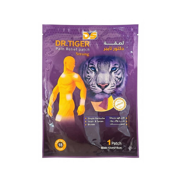 Dr. Tiger Strong 18-Hour Muscle Comfort Patch, 12 x 18 cm