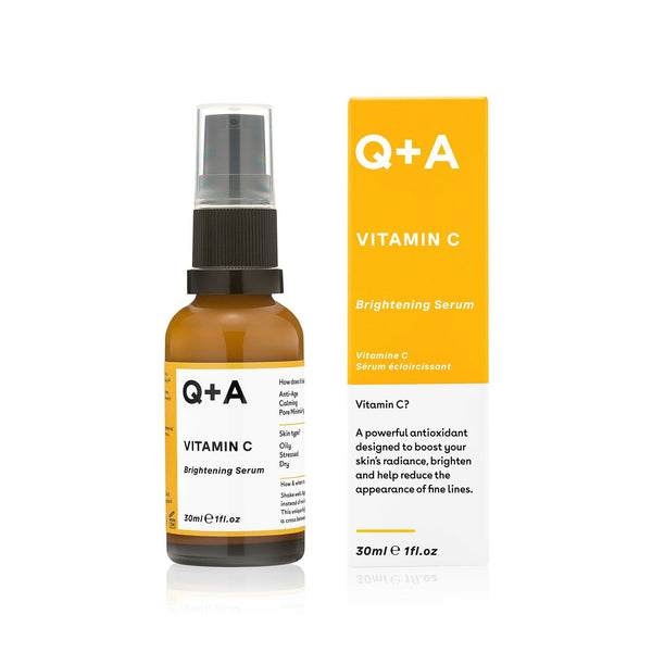 Q+A Vitamin C Brightening Serum Liquid Stabilized Vitamin C 30ml