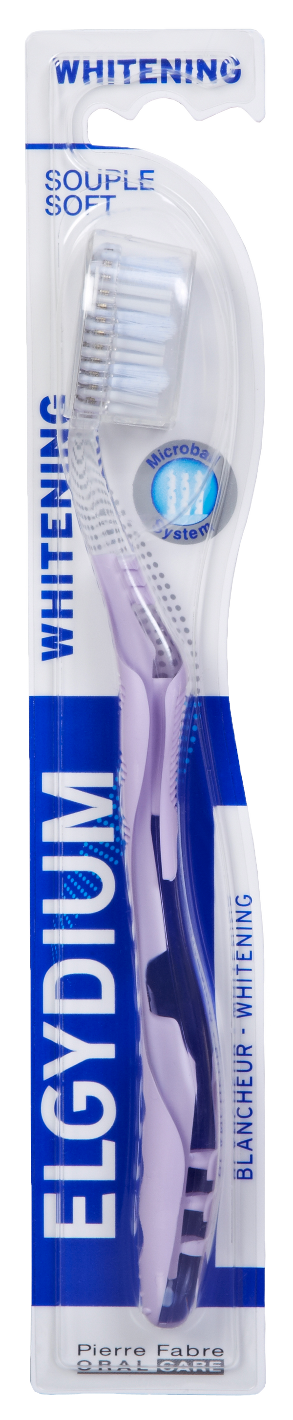 Elgydium Soft Brightening Toothbrush with Polishing Microballs