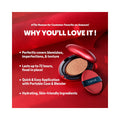 TIRTIR Mask Fit Red Mini Cushion Cream Foundation SPF 40 PA++ 55N Espresso 4.5g