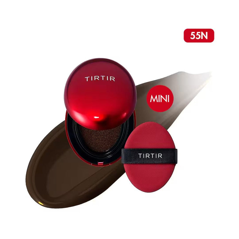 TIRTIR Mask Fit Red Mini Cushion Cream Foundation SPF 40 PA++ 55N Espresso 4.5g